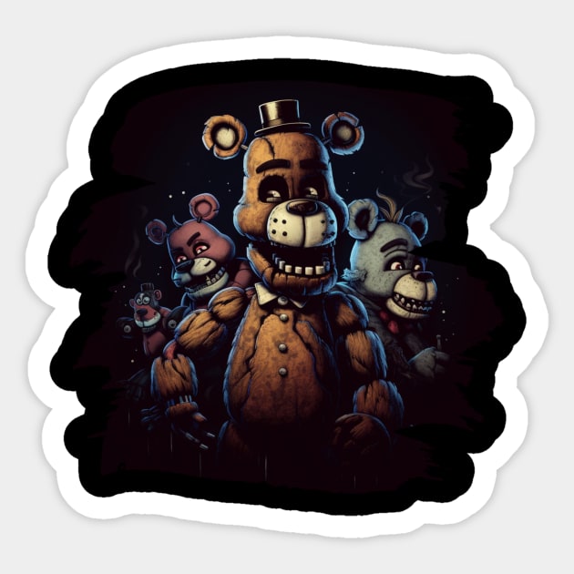 Five Nights At Freddy's Sticker by Pixy Official